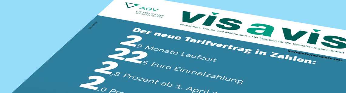 Titelblatt des vis a vis 11/12 2019