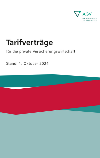 Titelblatt Tarifverträge für die private Versicherungswirtschaft