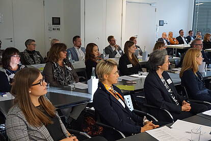 Teilnehmer des vierten AGV-Gesundheitsforums