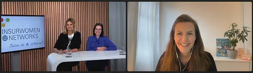 Betina Kirsch, Julia Blank und Lena Hoppe