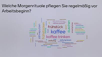 AGV-Gesundheitsforum 2020, Mentimeter