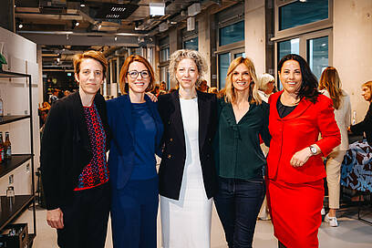 Vorständinnen der Talkrunde Vorständinnen der Talkrunde