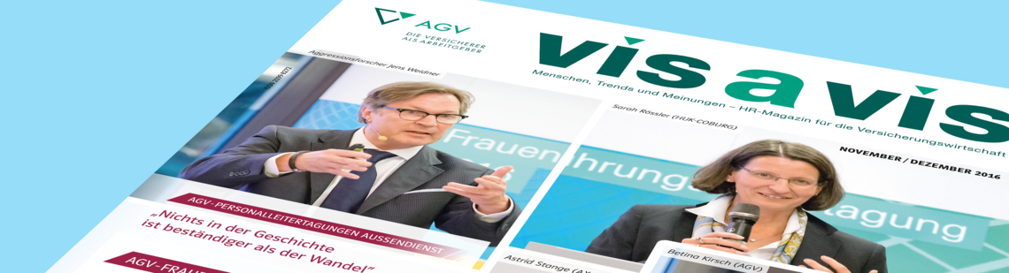 Titelblatt des vis a vis 11/12 2016