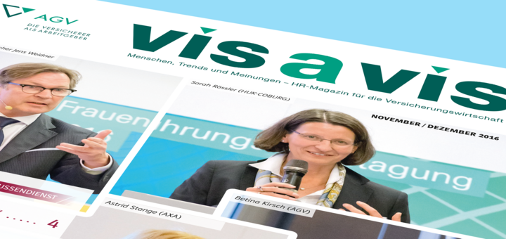 Titelblatt des vis a vis 11/12 2016