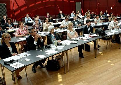 Teilnehmer der Demografie-Konferenz 2012