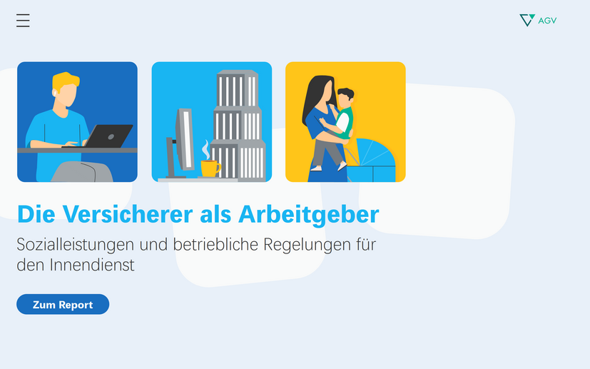 Deckblatt Report Sozialleistungen und betriebliche Regelungen für den Innendienst – Branchensozialreport 2024