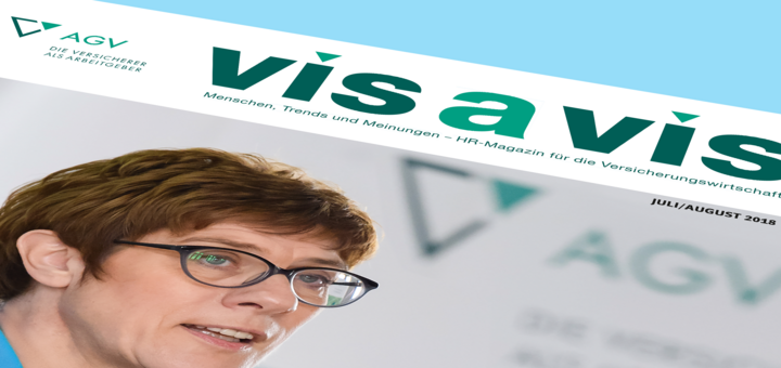 Titelblatt des vis a vis 07/08 2018