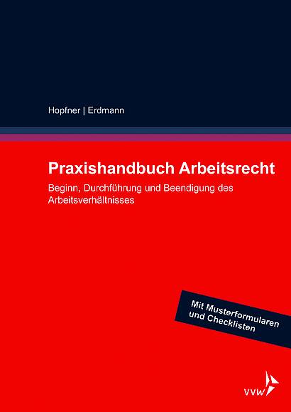 Titelblatt des Praxishandbuchs Arbeitsrecht