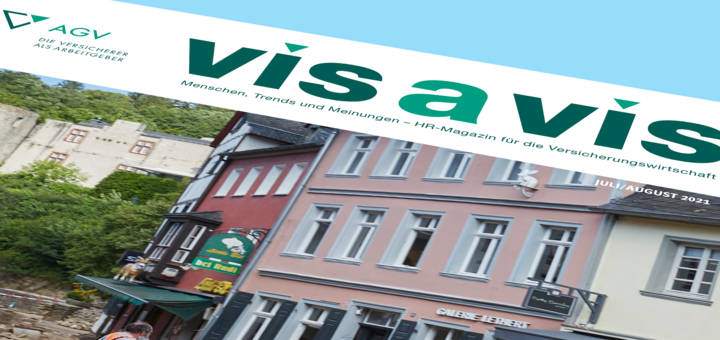 Titelblatt des vis a vis 07/08 2021