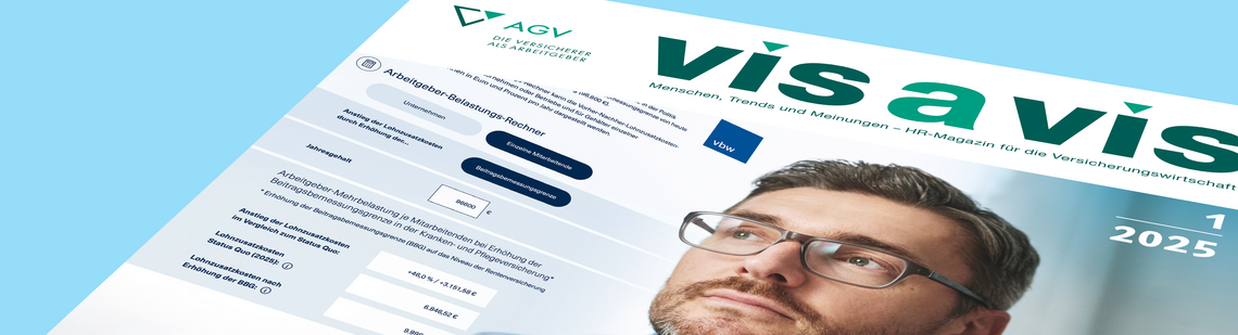 Titelblatt des vis a vis 1/2025