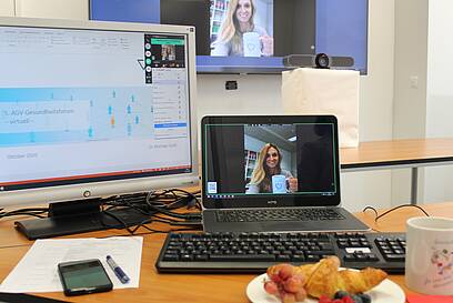 AGV-Gesundheitsforum 2020, Betina Kirsch, Welcome Coffee