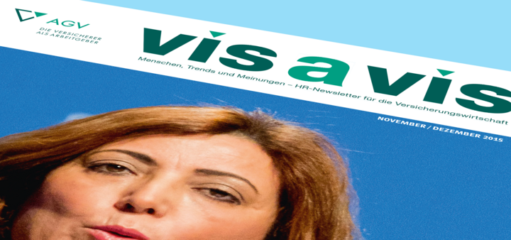 Titelblatt des vis a vis 11/12 2015