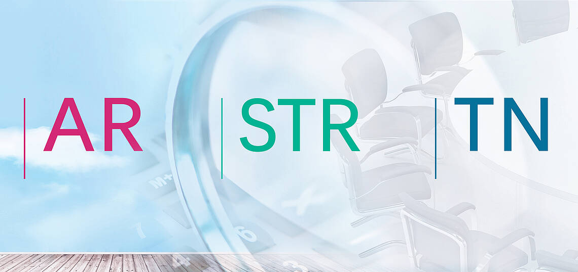 Ausschnitte aus AR, STR und TN