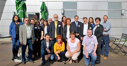 Teilnehmer des Europäischen Sozialdialogs in Bukarest